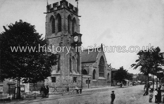 St. John's Church, Epping, Essex. c.1910